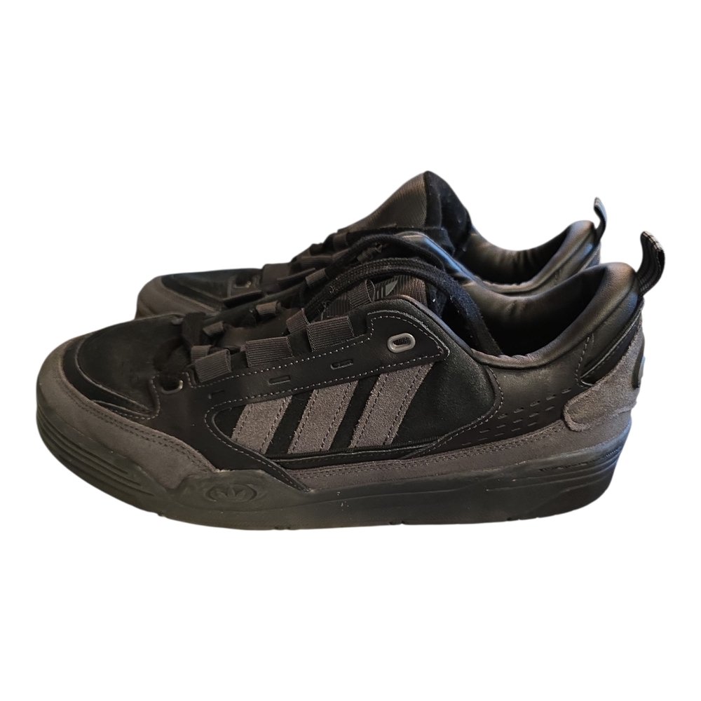 Adidas Men's Black and Brown Sneakers - Picture 4 of 8